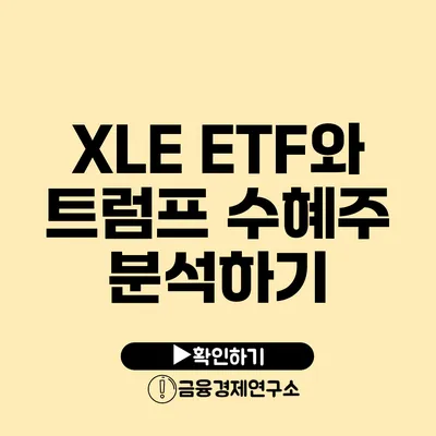 XLE ETF와 트럼프 수혜주 분석하기