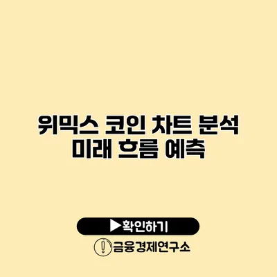 위믹스 코인 차트 분석 미래 흐름 예측